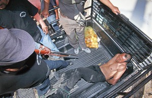 Guardia comunitaria detiene a 18 personas en Petaquillas