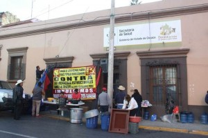 Los inconformes aseguran que no levantarn la protesta hasta que obtengan mejoras en las condiciones