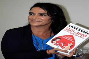 Lydia Cacho present� el libro en Canc�n ante estudiantes, acad�micos, activistas, integrantes de la