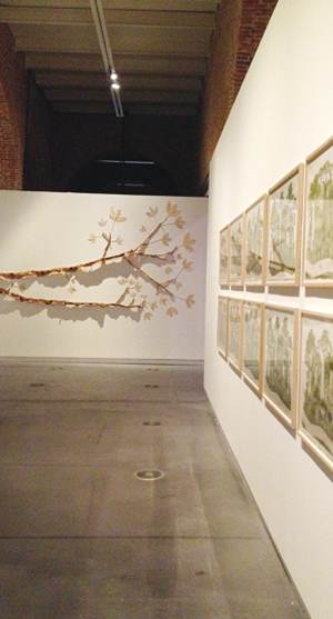 Colombia muestra obras ligadas a la vida en los ros La muestra se exhibe en el centro cultural Conde Duque