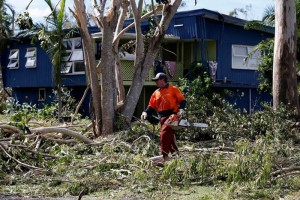 Australia: cicln daa 550 viviendas Unos 700 soldados apoyados por helicpteros han sido asignados a las zonas ms castigadas para que c