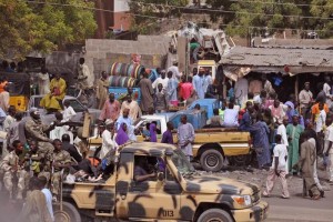 El gobierno de Nigeria confirm� esta tarde que las tropas del Ej�rcito de Chad han intervenido en el