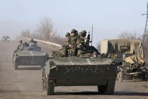 Ataques rebeldes impiden retiro de armamento: Ucrania El teniente coronel Anatoliy Stelmaj dijo a los periodistas el lunes que el repliegue no comenzar h