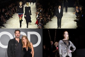 MODA Y ESTRELLAS. El pblico estuvo repleto de luminarias