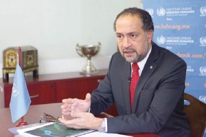 Mxico llega a la ONU con problemas de fosas: CNDH Javier Hernndez Valencia, representante en Mxico del Alto Comisionado de las Naciones Unidas para