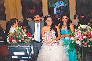 En la parroquia de San Francisco, en Chilpancingo, fue la ceremonia religiosa a donde tambi�n acudie