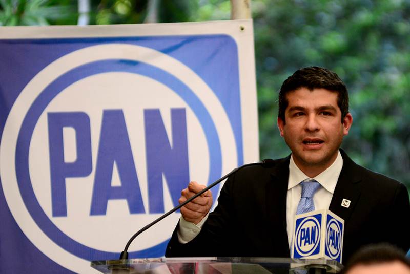 El presidente del PAN en el Distrito Federal, Mauricio Tabe, dijo que el ��nico agravio� que hubo e