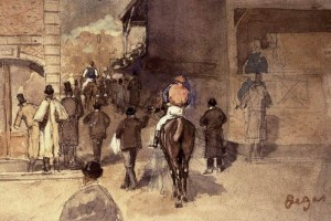 'La Sortie de Pesag', de Edgar Degas, fue una de las pinturas robadas en 1990 al Museo Isabella Stew