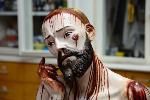 Cristos virreinales harn procesin en Semana Santa