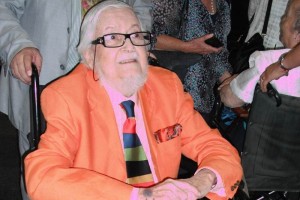 Fernando del Paso, quien ley� completo su discurso como no lo hab�a hecho desde hace dos a�os cuando