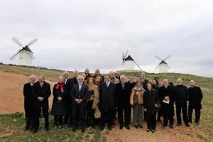 Con anterioridad, todos ellos hab�an hecho una parada en los molinos de viento de Alc�zar de San Jua