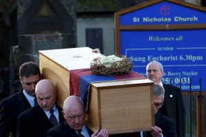 Los restos de Ricardo III -muerto en la batalla de Bosworth Field (1485) en la Guerra de las Dos Ros