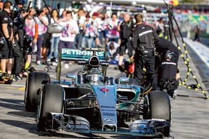 Rosberg logra el mejor crono en los ensayos