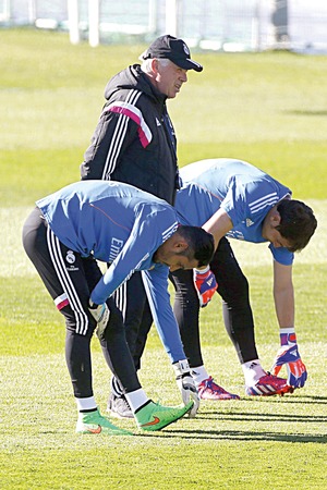 Real Madrid tiene una buena prueba