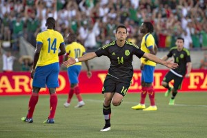 <b>MxM</b> Mxico 1-0 Ecuador Javier Hernandez abri el marcador al minuto 14