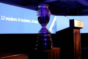 �ste es el trofeo que se le entregar� a la selecci�n que gane el certamen en Chile