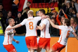 La selecci�n holandesa aprovech� la debilidad de Espa�a