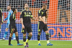 Espa�a no levanta y Holanda celebra