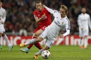 Modric se lesion� hace cuatro meses.