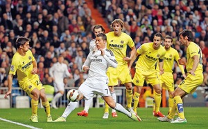 Real Madrid deja ir puntos con Villarreal