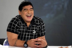 Maradona ya hab�a manifestado su descontento contra el dirigente de la FIFA. 
