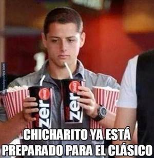 Javier Hern�ndez fue parte de los memes de la derrota madridista