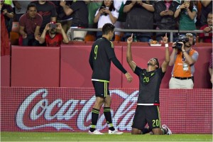 'Lalo', autor del �nico tanto, arranc� en el once de Miguel Herrera; sali� al 58' por Javier Hern�nd