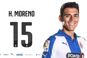 H�ctor Moreno fue titular con los periquitos. 