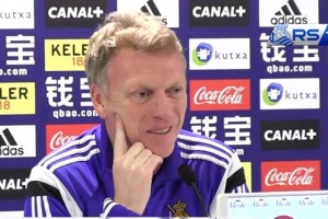 Moyes expuso la importancia del mexicano Carlos Vela dentro de la Real Sociedad. 