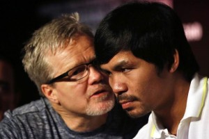 Para no ir a enfrentar al boxeador en Filipinas y se queden en sus casas