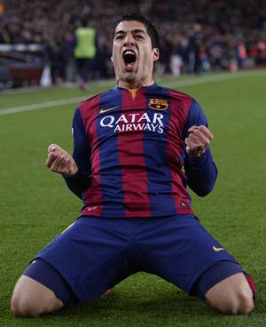 Luis Surez sell el triunfo y la victoria del Barcelona