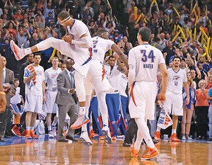 Westbrook ahora s completa la faena en contra de los Bulls Westbrook ahora s completa la faena en contra de los Bulls