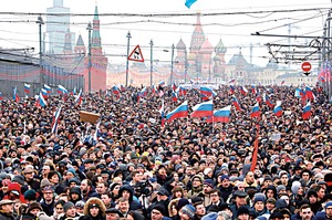 Rusia: repudian miles asesinato de lder opositor