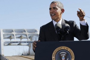 Obama seal que los activistas que marcharon por ese puente 