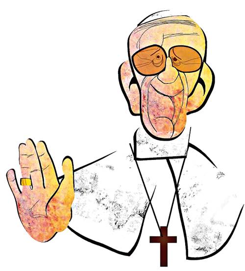Un Papa sin pelos en la lengua