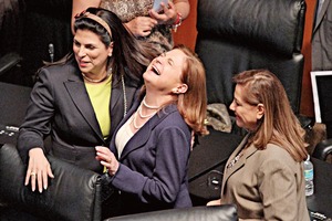 Los primeros pasos de una dama del poder