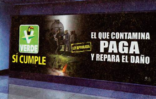 Investigan al PVEM por no acatar fallos sobre propaganda