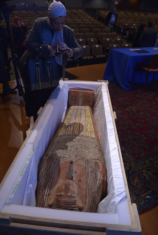 Est� previsto que las piezas lleguen a Egipto a finales de este mes despu�s de que las autoridades d