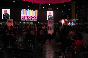 Pabelln de la Ciudad de Mxico conquista la FIL Buenos Aires El stand destaca por su imponencia, su belleza y su sobriedad