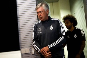 Los pupilos de Ancelotti chocar�n contra el Atl�tico de Madrid este martes en el Vicente Calder�n. 