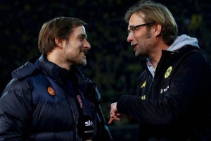 Thomas Tuchel (izq.) suceder� a J�rgen Klopp (der), quien llev� al Dortmund a la final de la Liga de