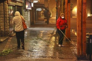 La Gendarmer�a se sum� al operativo con patrullajes de supervisi�n en las ciudades m�s afectadas, la