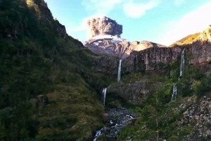 Durante la �ltima semana el volc�n ha entrado en erupci�n en dos ocasiones