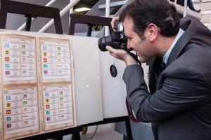 Lorenzo C�rdova, consejero presidente del INE, durante el acto de impresi�n de boletas electorales p