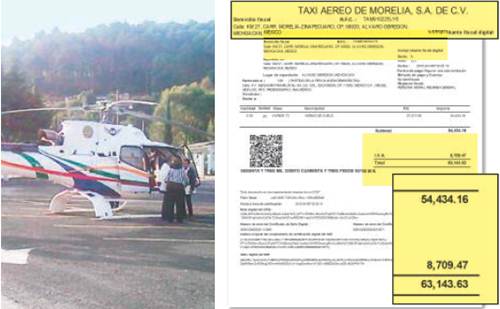 Incumpli� PRD reglas para rentar taxi a�reo