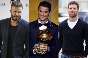 XITO. Beckham present en Madrid su nueva coleccin