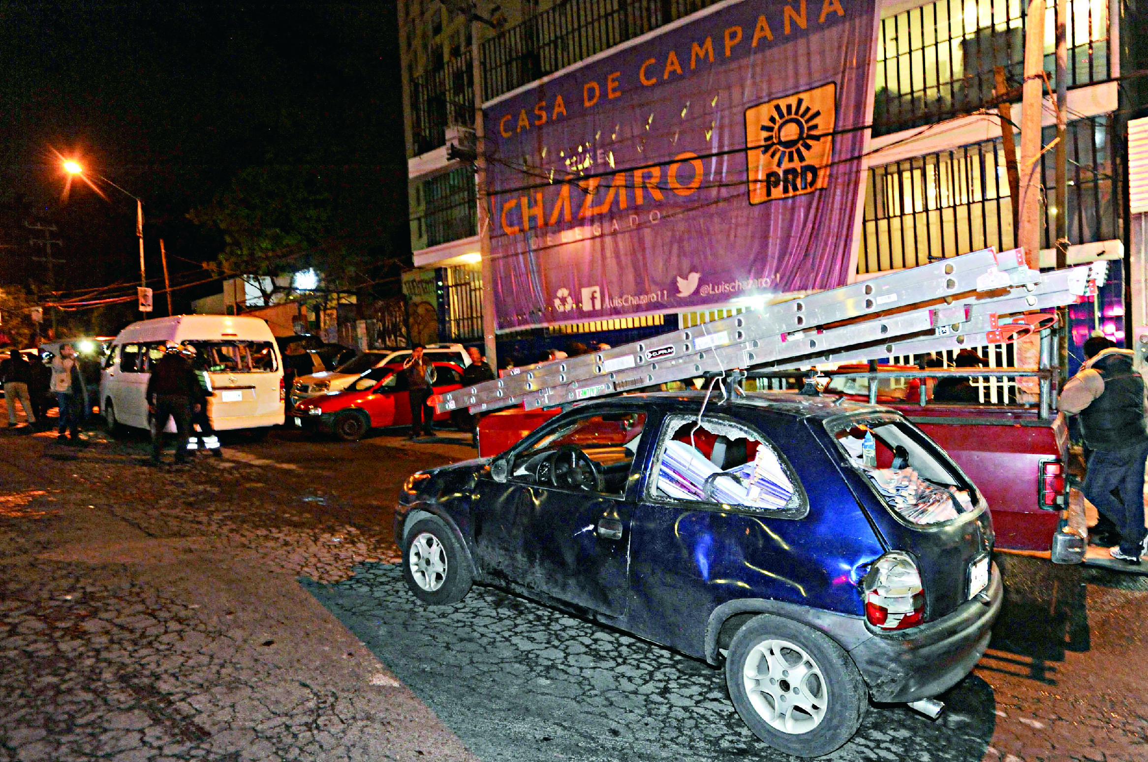 Agresiones empa�an comicios en el DF