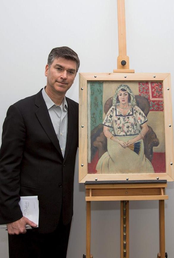 Devuelven a herederos un Matisse expoliado por nazis El representante de los Rosenberg, Christopher Marinello, quien fue el encargado de recibir el cuadr