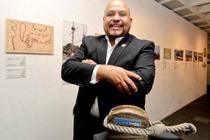 En la exhibici�n, Ismael Arturo Montero Garc�a -director de posgrado de la Universidad del Tepeyac- 