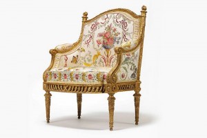 La silla que cost� en su momento 20 mil libras francesas, fue la pieza m�s cara que orden� la reina 